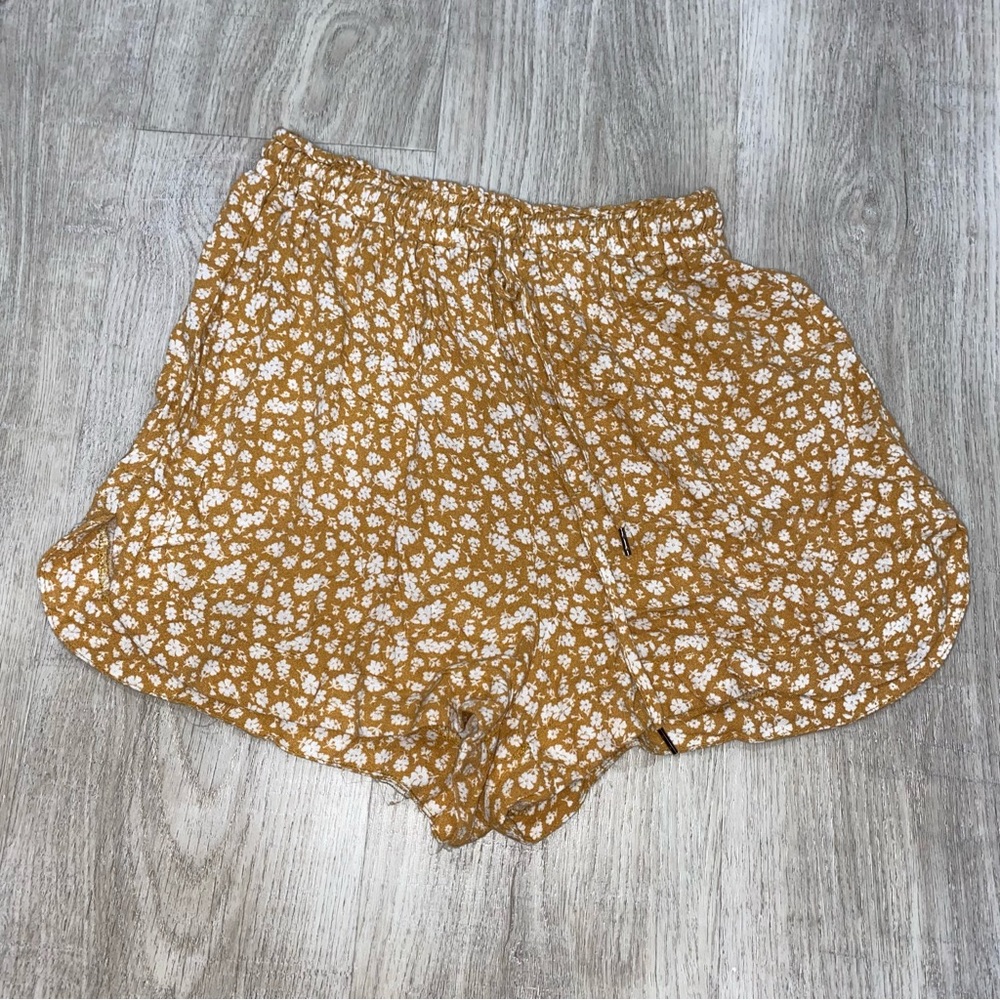Cotton On Yellow Floral Shorts Size 4